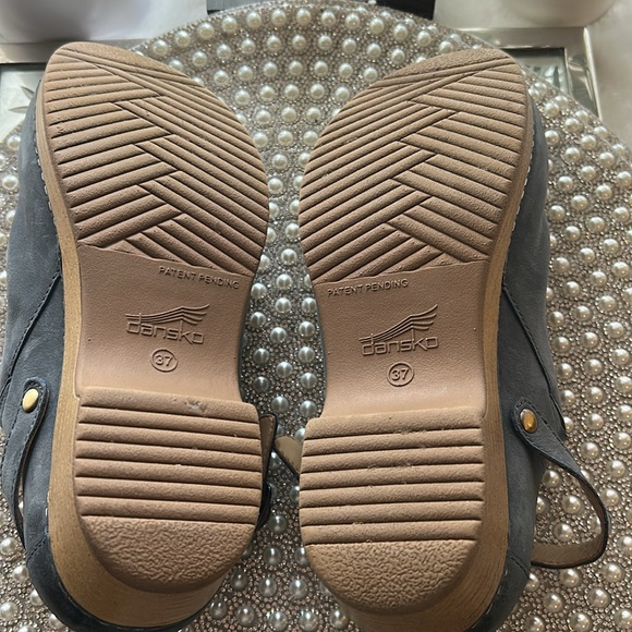 Women's Gray Leather Clogs dansko - Picture 3 of 3